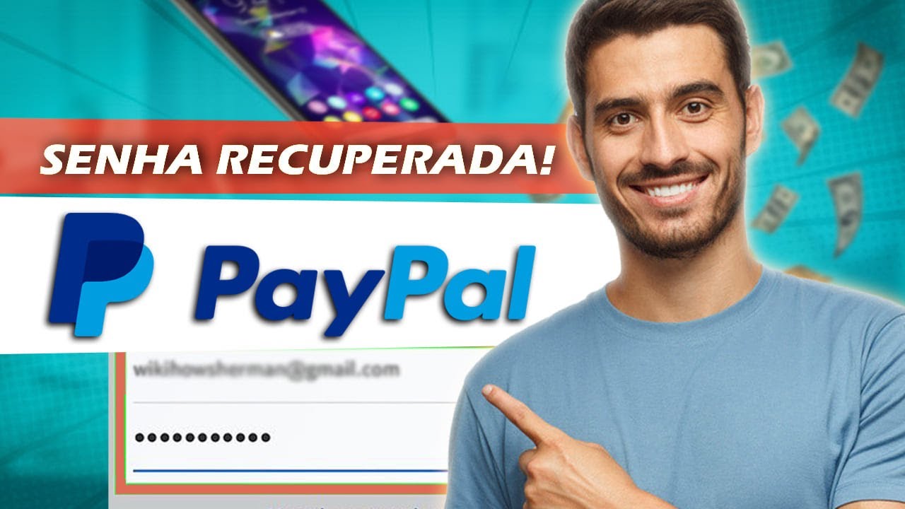 Como recuperar senha do paypal e ter sua conta de volta 1