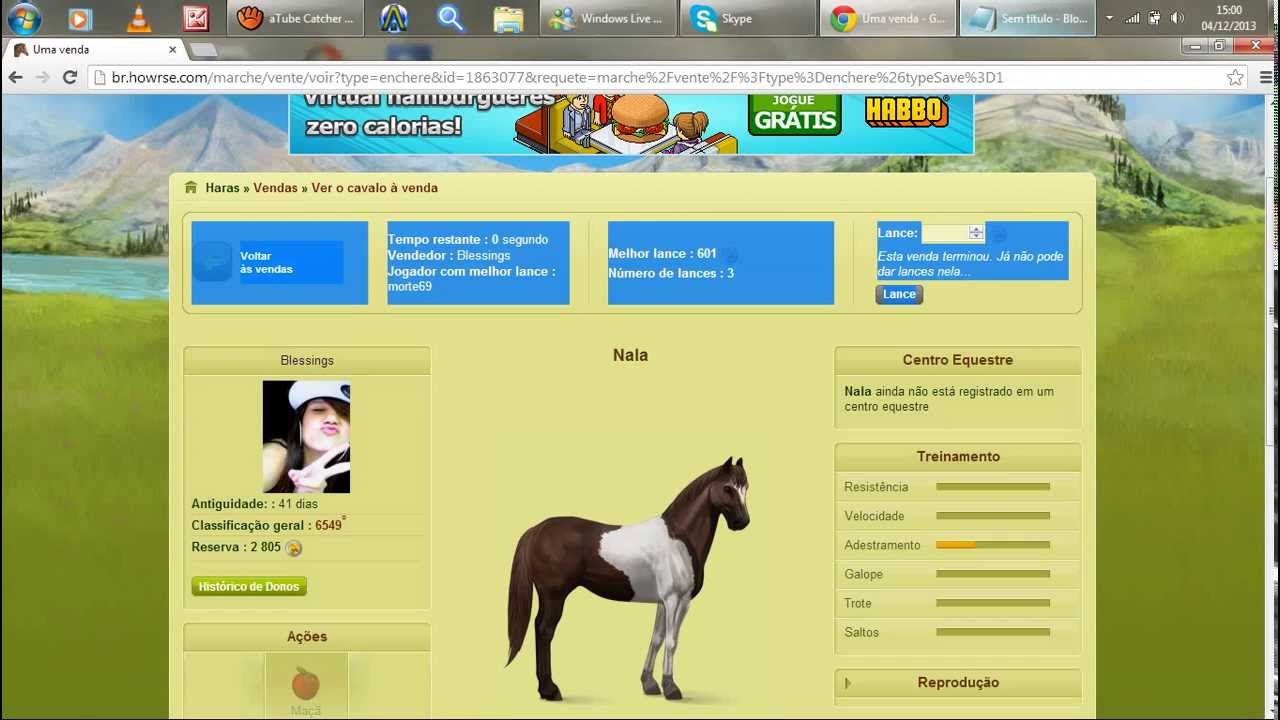 Como comprar um cavalo em howrse 1