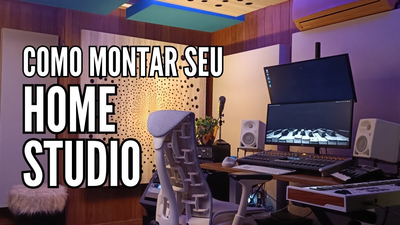 Como montar um home studio veja lista de equipamentos e softwares 1