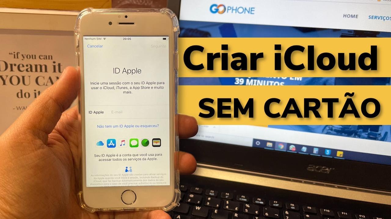 Como criar e atualizar uma conta e incluir cartao de credito no itunes 1