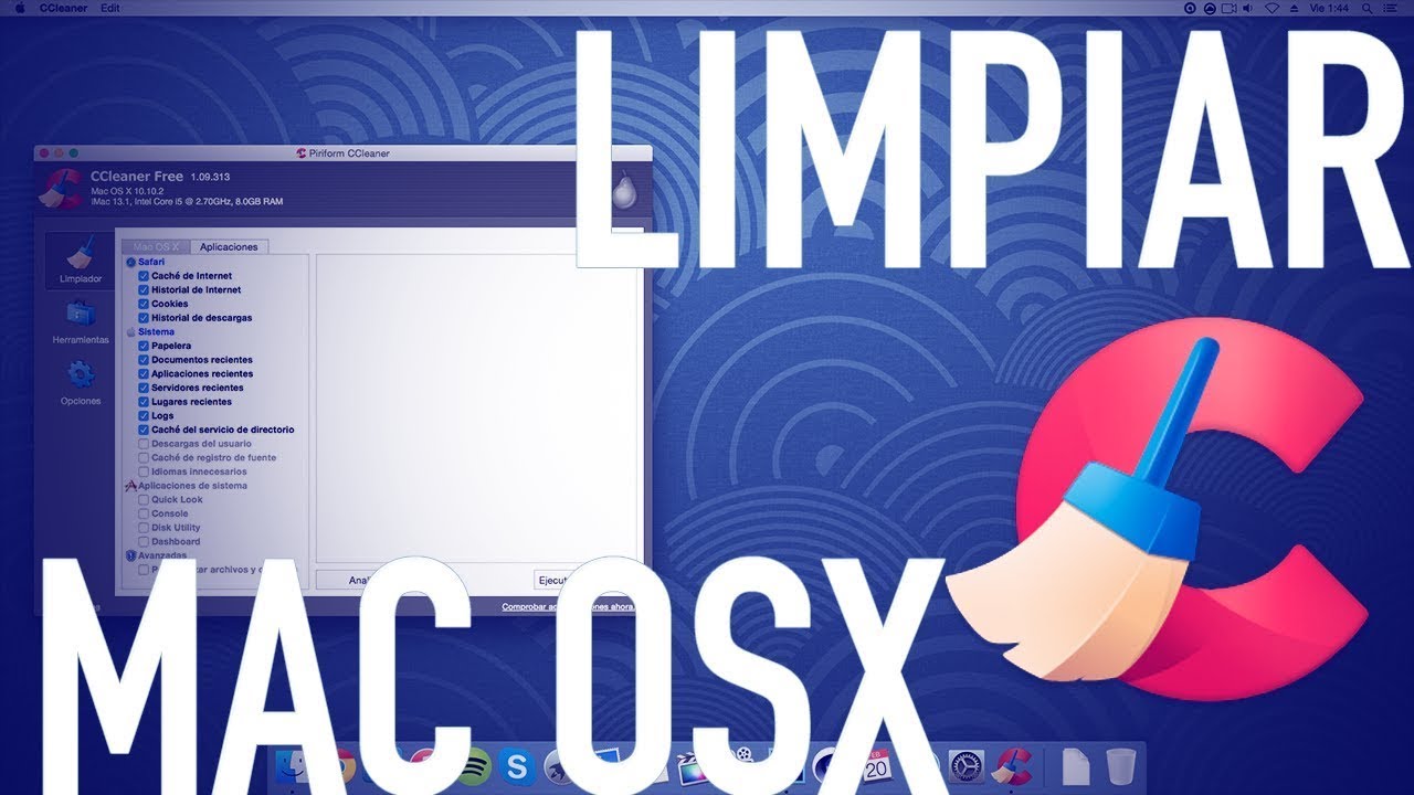 Como instalar e usar o ccleaner para mac os x 1