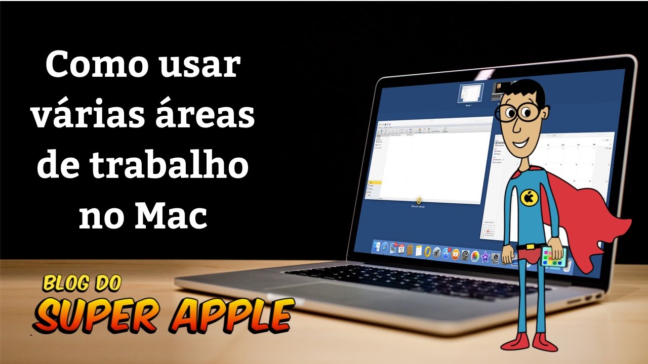 Como trabalhar com multiplas areas de trabalho no mac osx lion 1