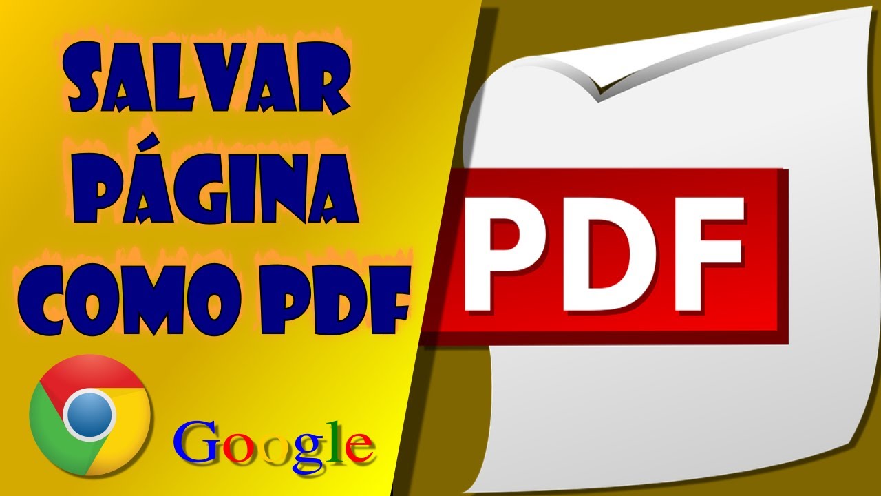 Como salvar paginas em pdf com o google chrome 1