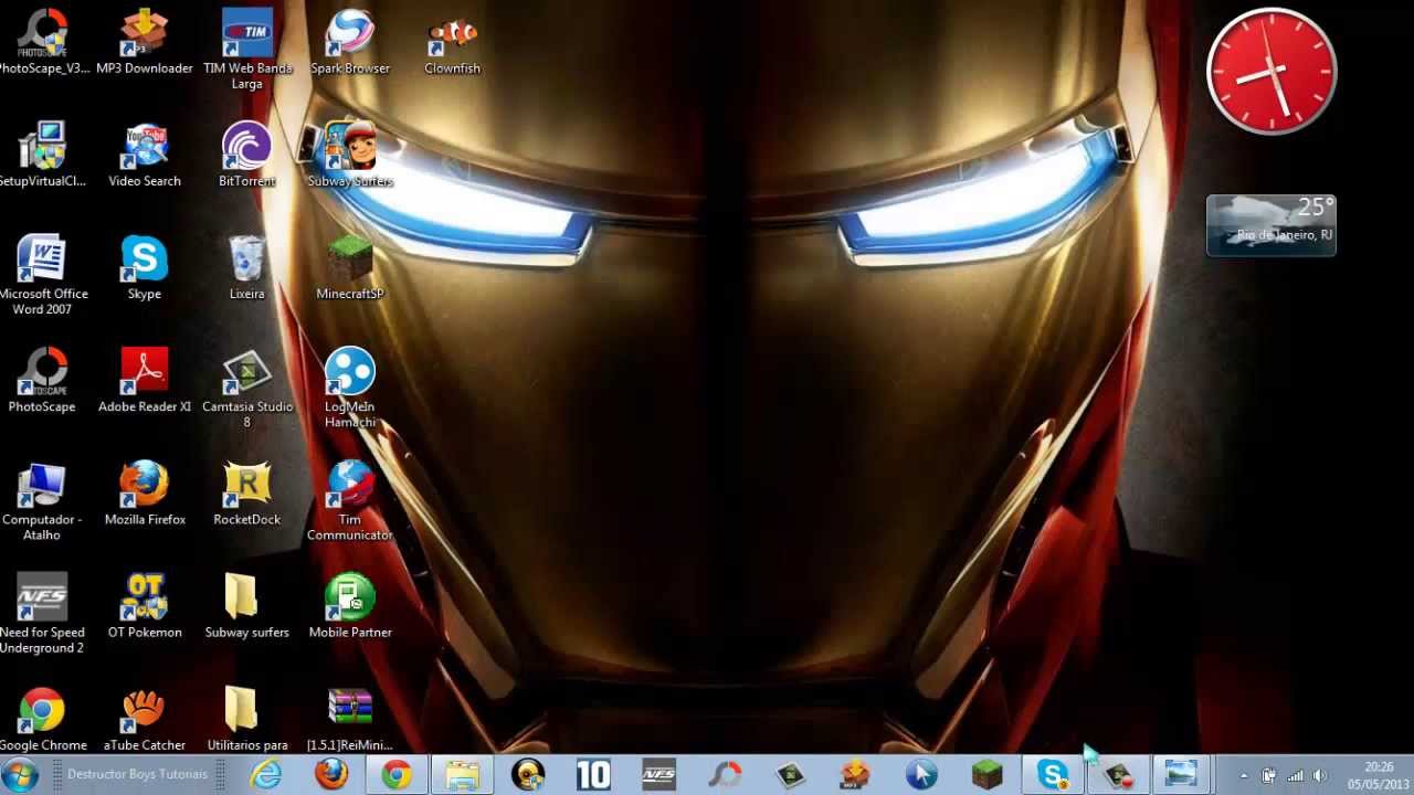 Como mudar o plano de fundo da area de trabalho do windows 7 1