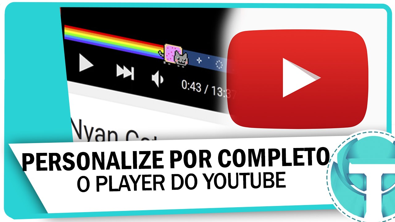 Como personalizar as cores do player do youtube 1