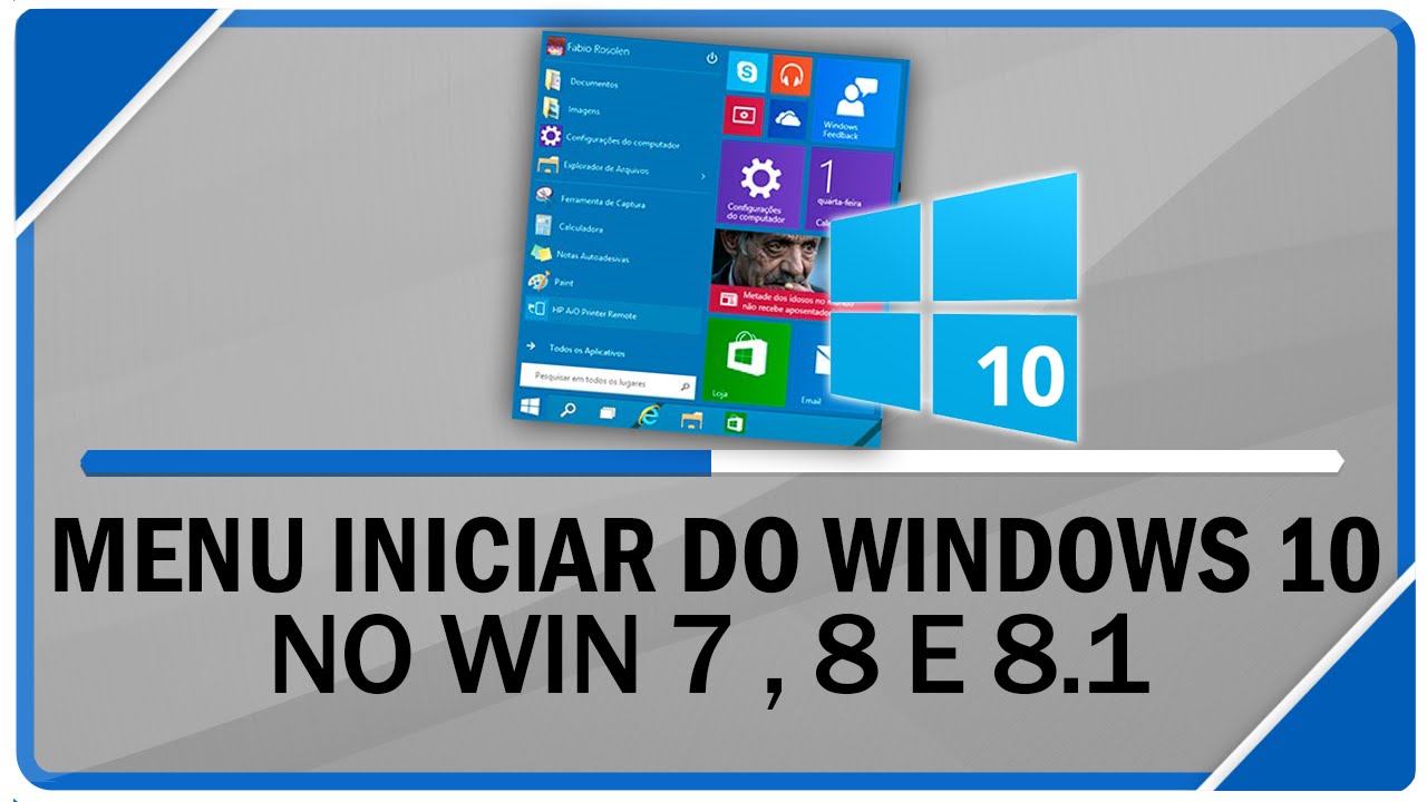 Como criar um substituto para o menu iniciar do windows 8 1