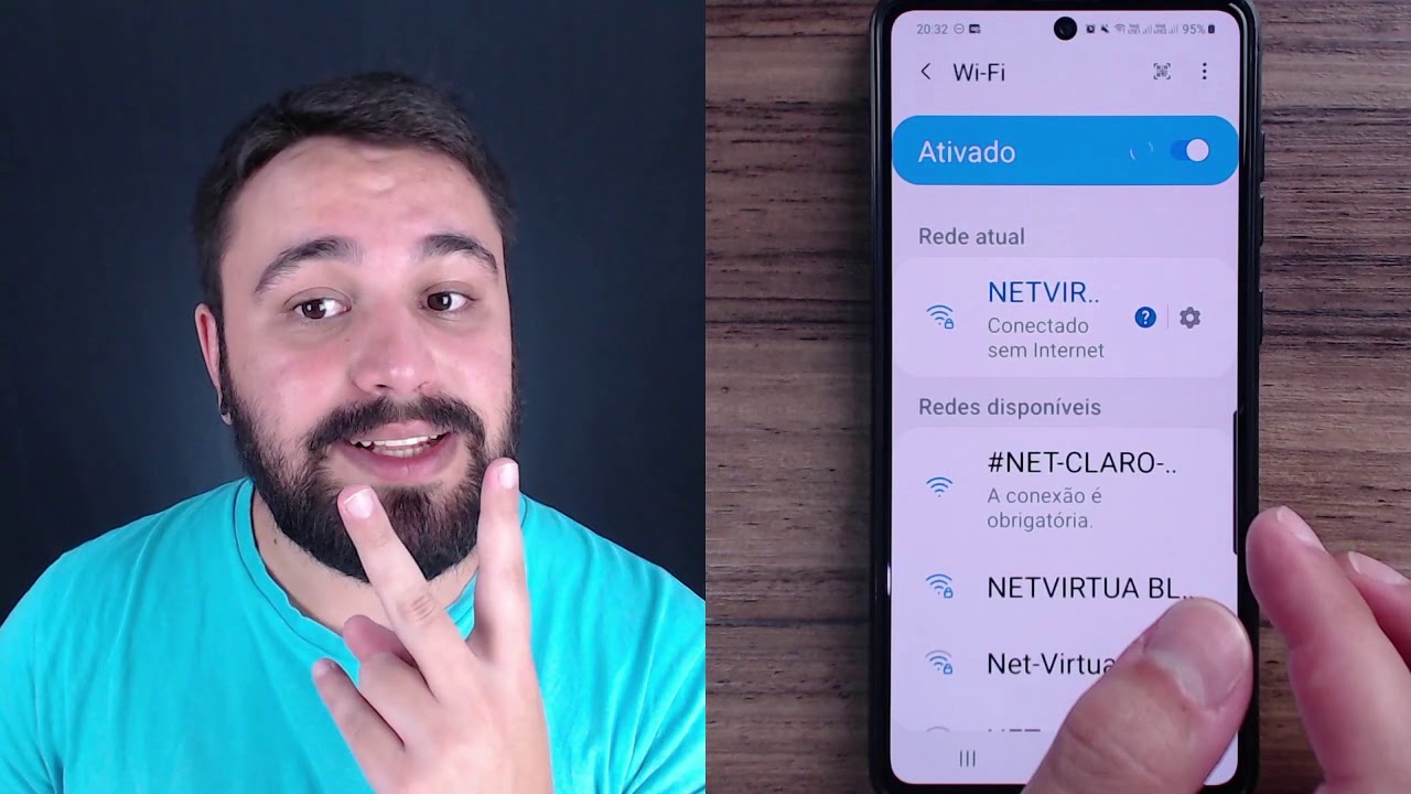 Como conectar o android em uma rede wi fi 1