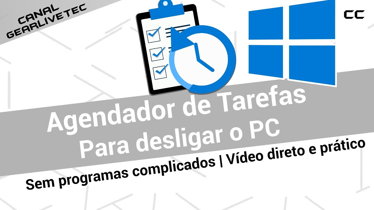 Como programar o windows para desligar ou reiniciar automaticamente 1