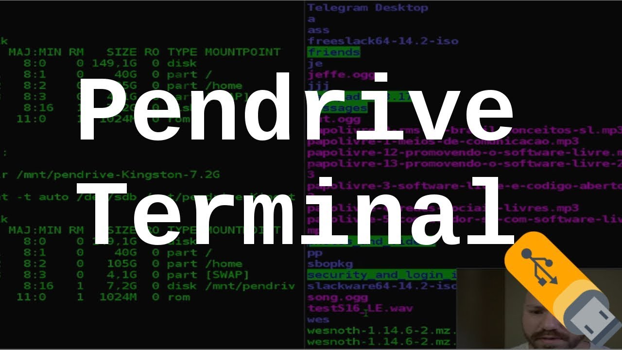 Como montar manualmente um pen drive no linux 1