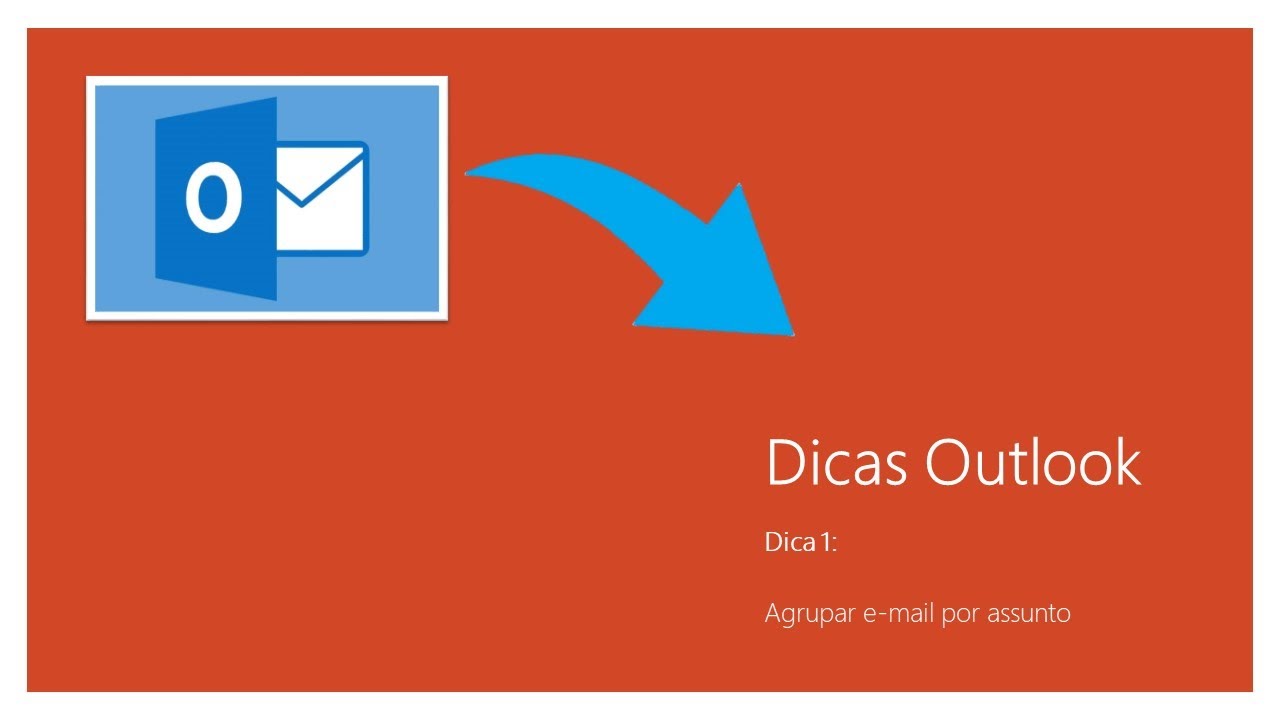 Como agrupar e mails por conversa no hotmail 1
