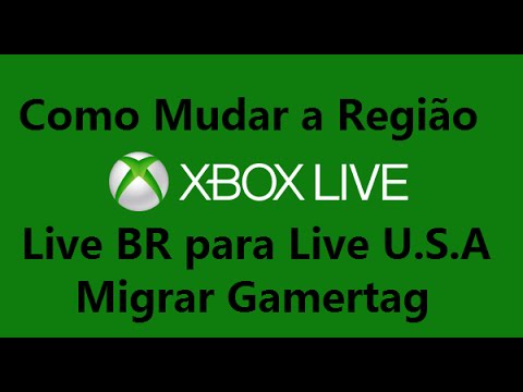 Como migrar sua conta da xbox live para live brasileira 1
