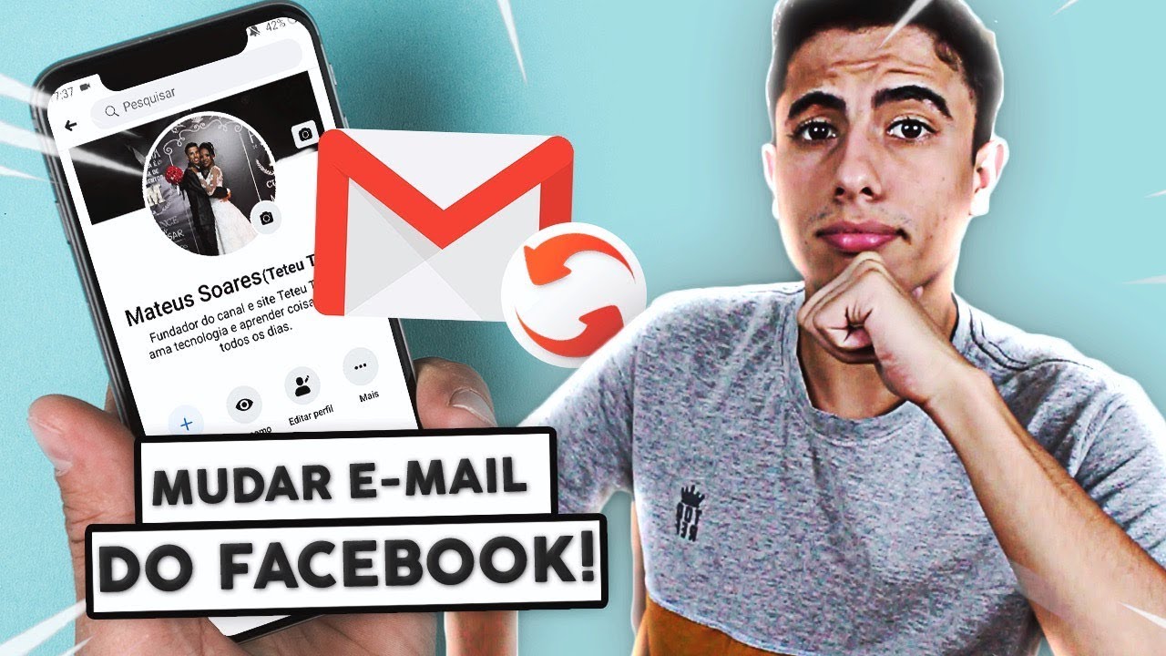 Como atualizar o seu facebook por e mail 1
