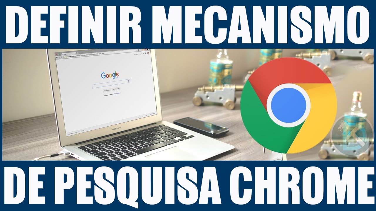Como alterar o mecanismos de pesquisa do chrome 1