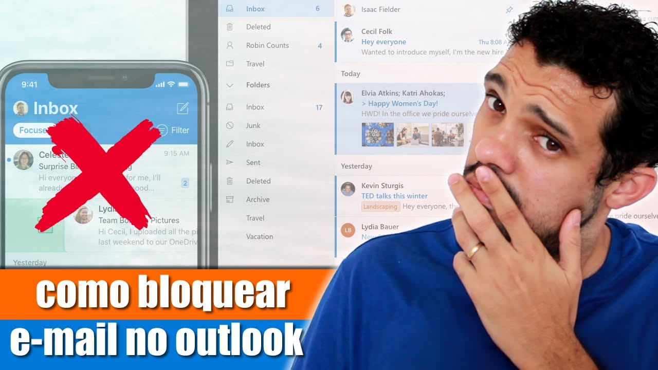 Como bloquear enderecos de e mail no hotmail 1