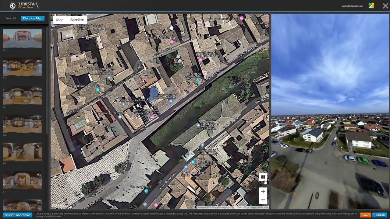 Como navegar pelo google street view em 3d 1