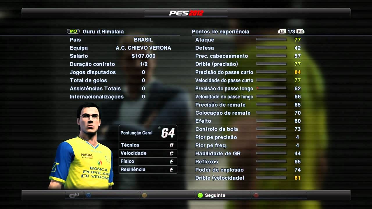 Como jogar rumo ao estrelato em pes 2012 1