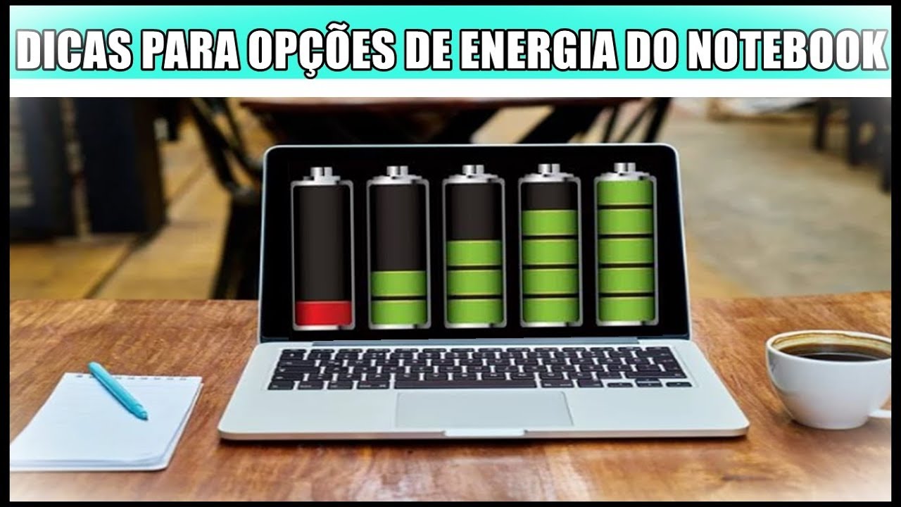Como administrar opcoes de energia do notebook com windows 1