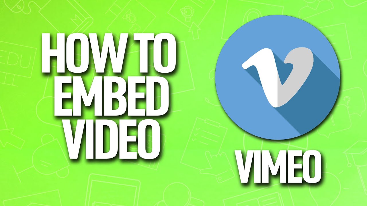 Como embedar videos do vimeo 1