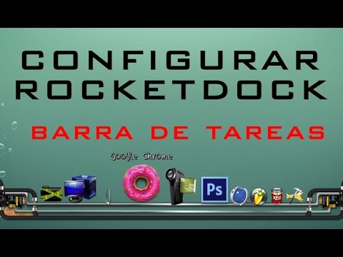 Como configurar o rocketdock 1