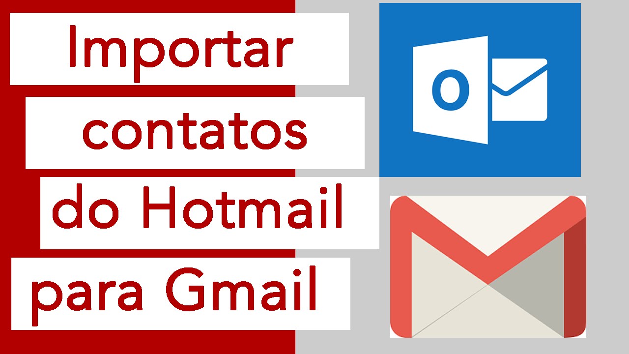 Como carregar seus contatos do outlook no gmail 1