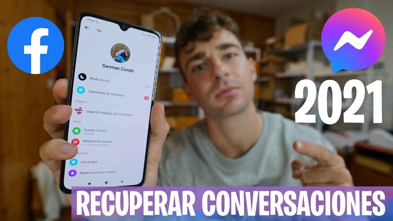 Como restaurar conversas no facebook 1