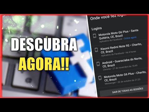 Como descobrir e encerrar sessoes ativas do seu facebook 1