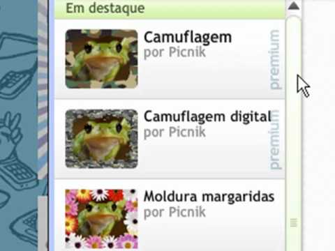 Como editar fotos no orkut com o picnik 1
