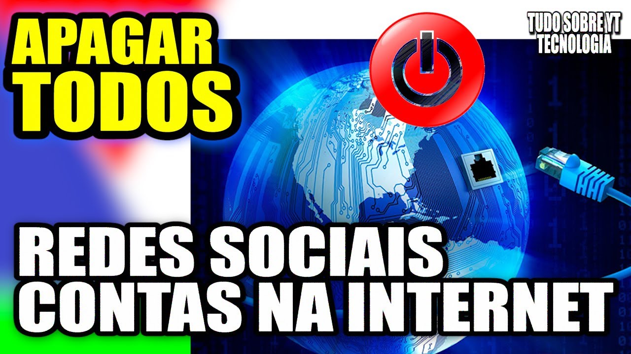 Como apagar perfis nas redes sociais 12