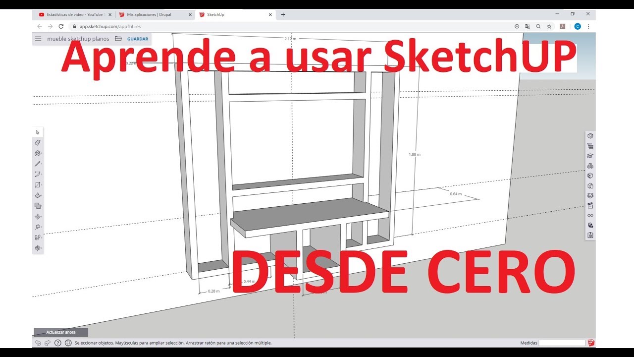 Como usar google sketchup 1