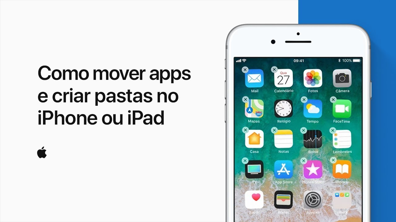 Como criar pastas no iphone ou ipad 1
