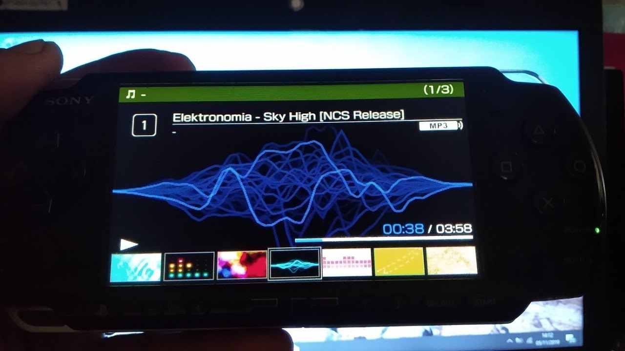 Como inserir musicas no psp 1