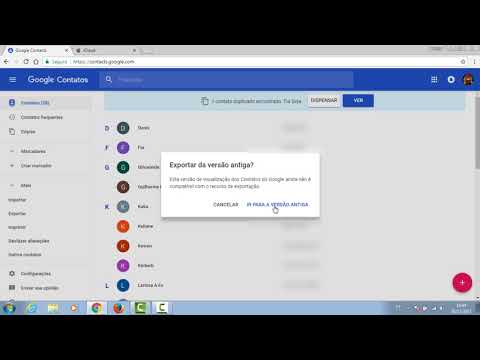 Como exportar os contatos do gmail para o icloud 1