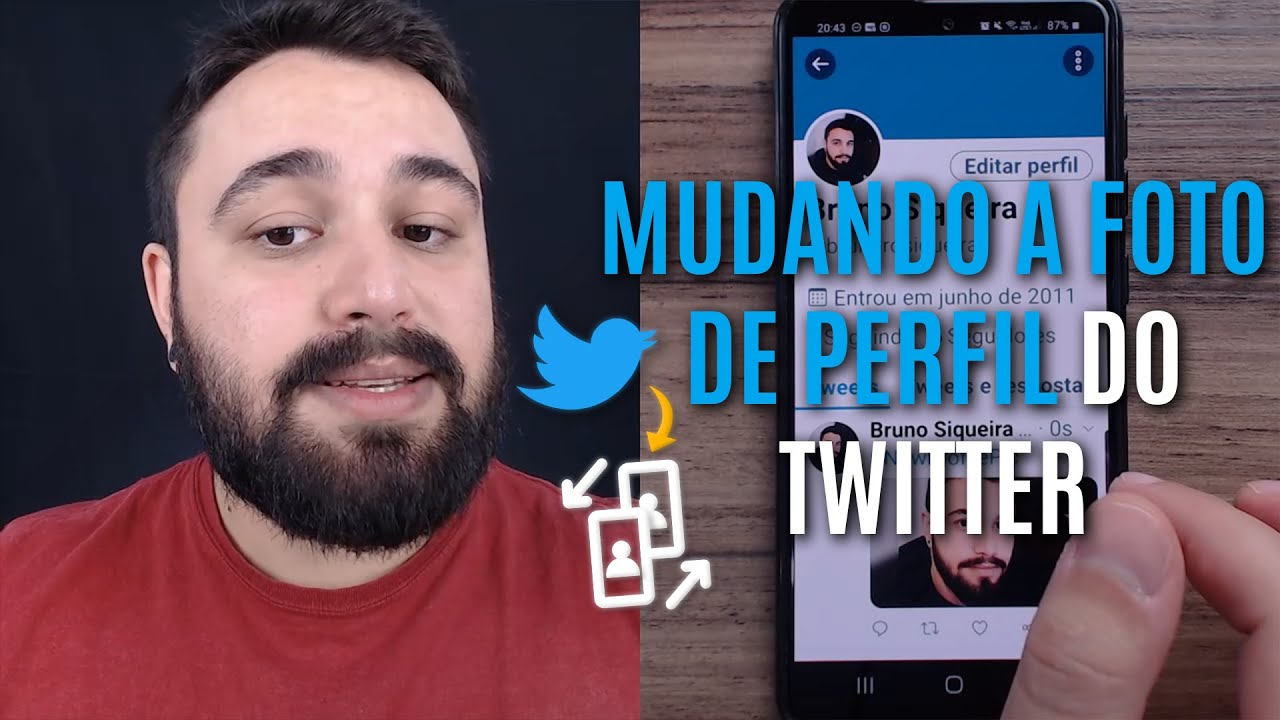 Como alterar foto de capa do twitter pelo aplicativo para ipad 1