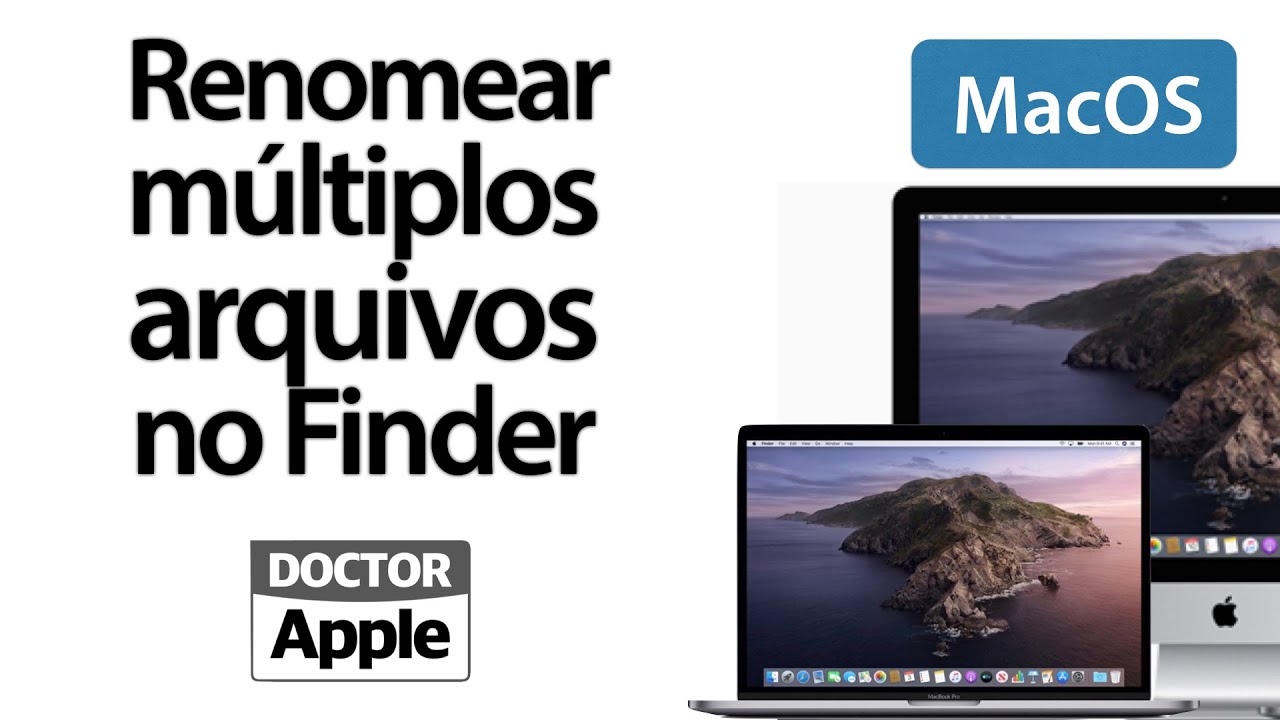 Como renomear multiplos arquivos no mac os x 1