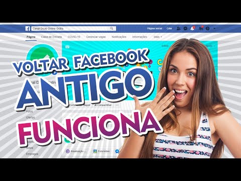 Como voltar a usar o antigo facebook 1