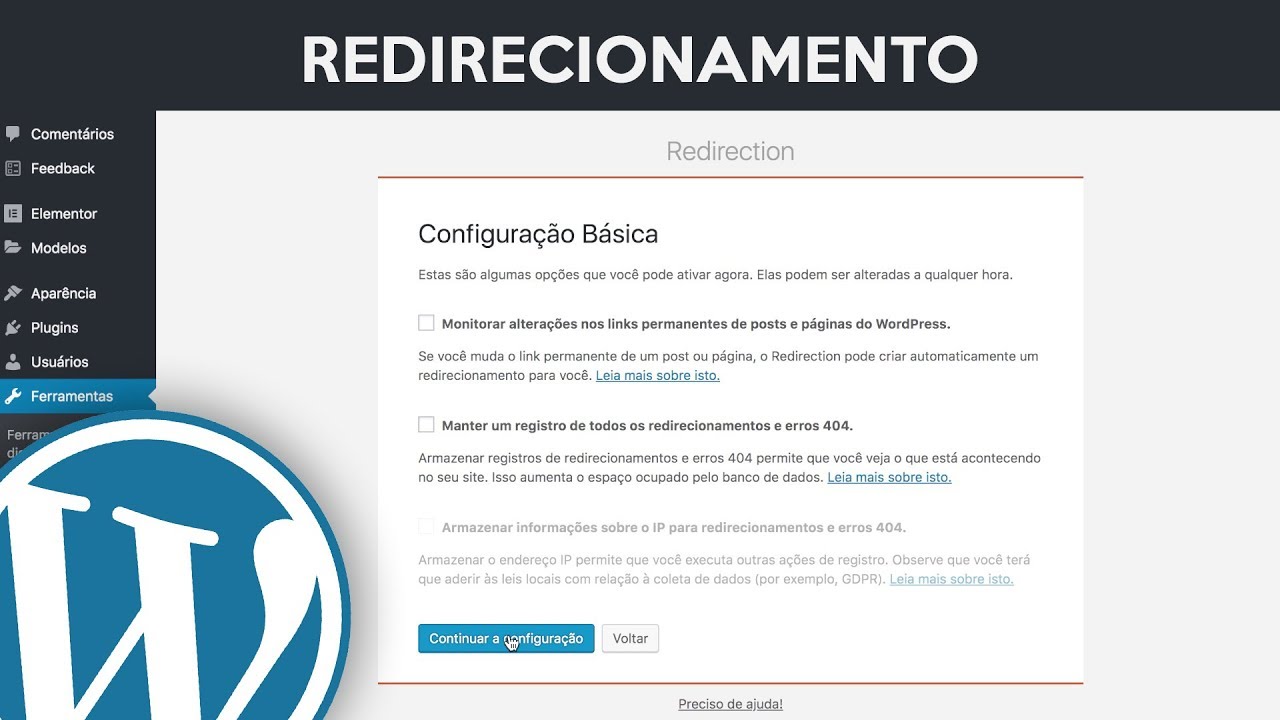 Como criar um redirecionamento 301 permanente dos links sem www do seu site para wordpress 1