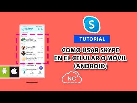 Como usar o skype no android 1