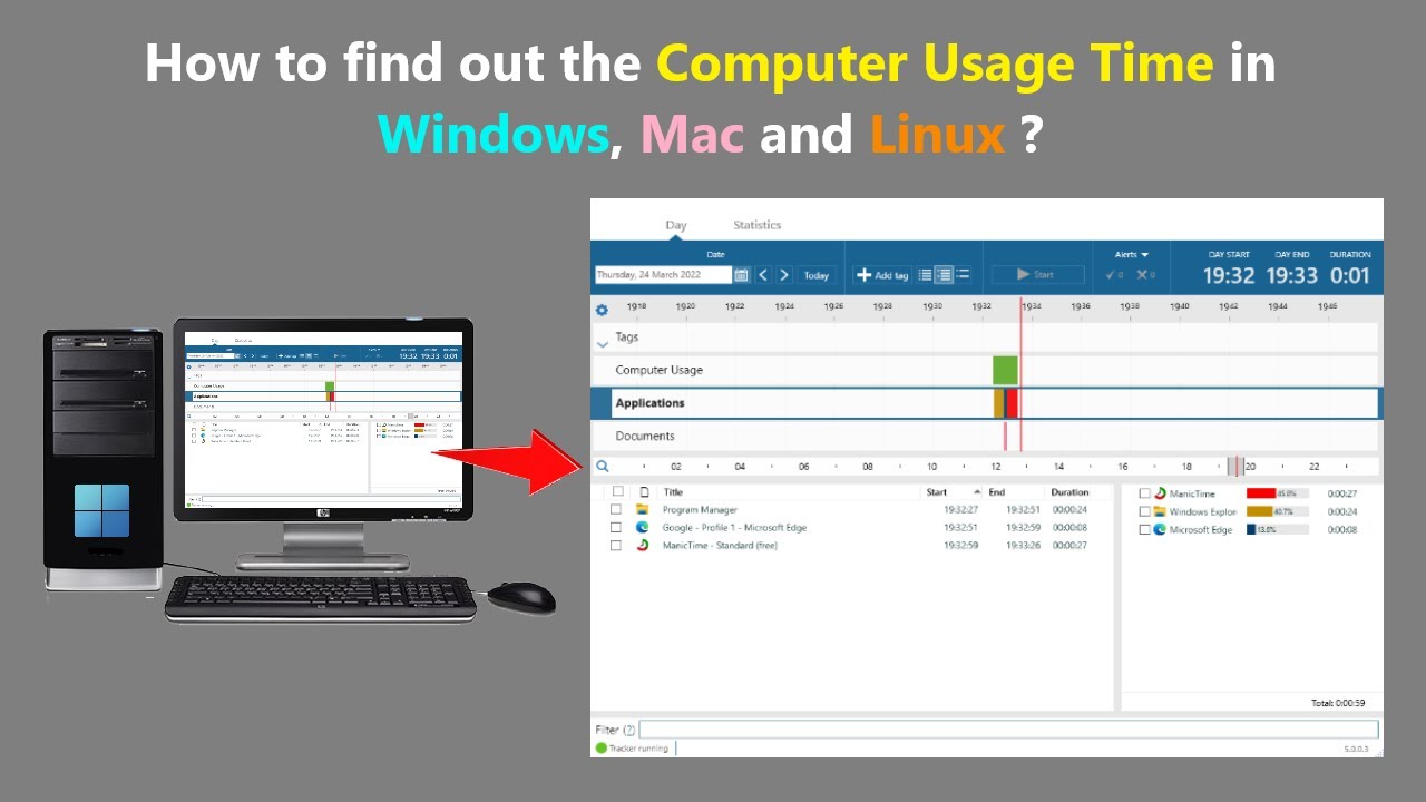 Como saber o uptime do computador no windows no mac e no linux 1