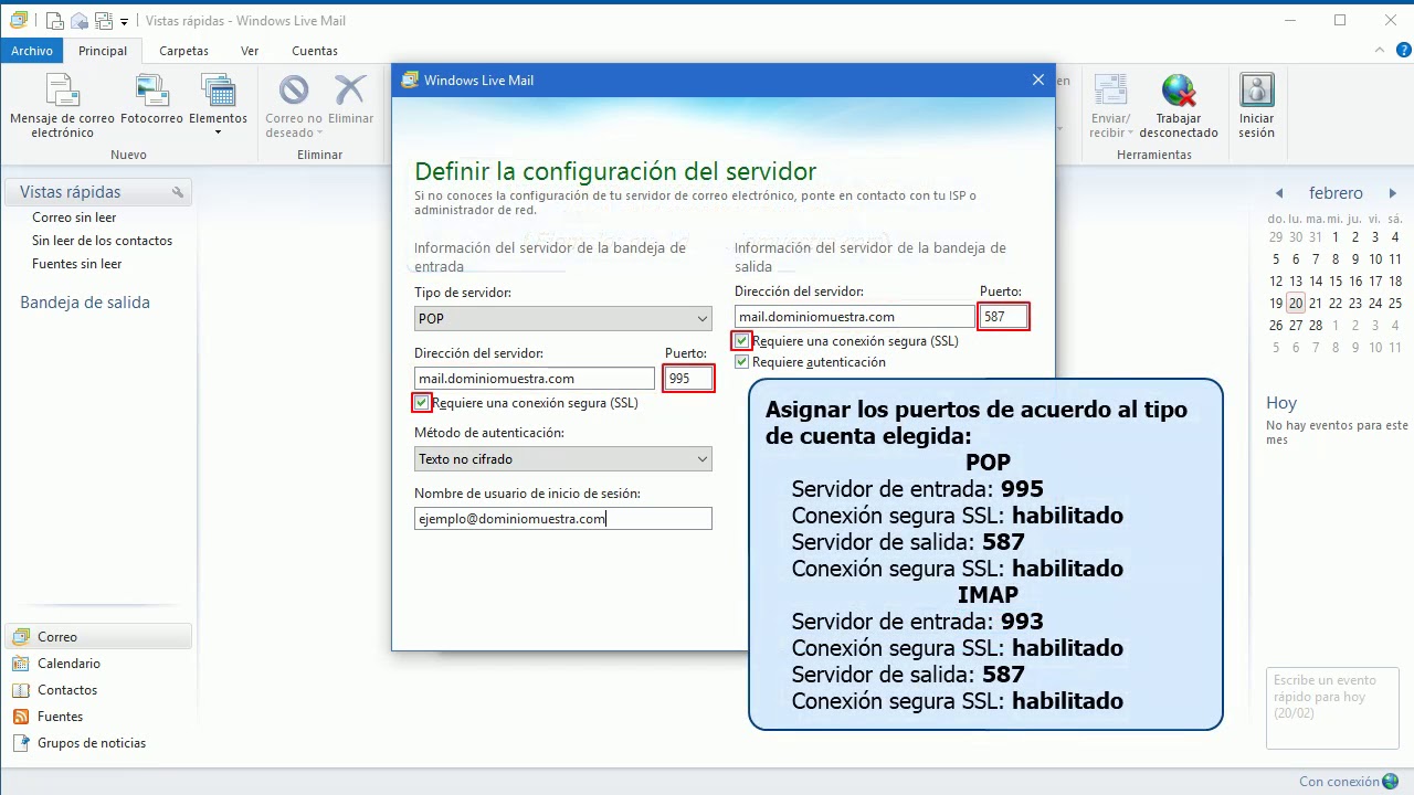 Como configurar o gmail apps no windows live mail 1