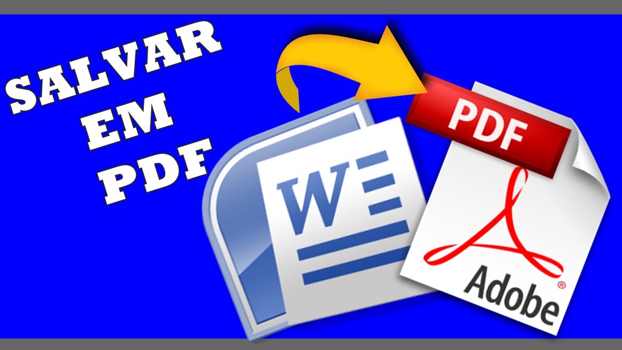 Como salvar um documento em pdf no word 2010 1