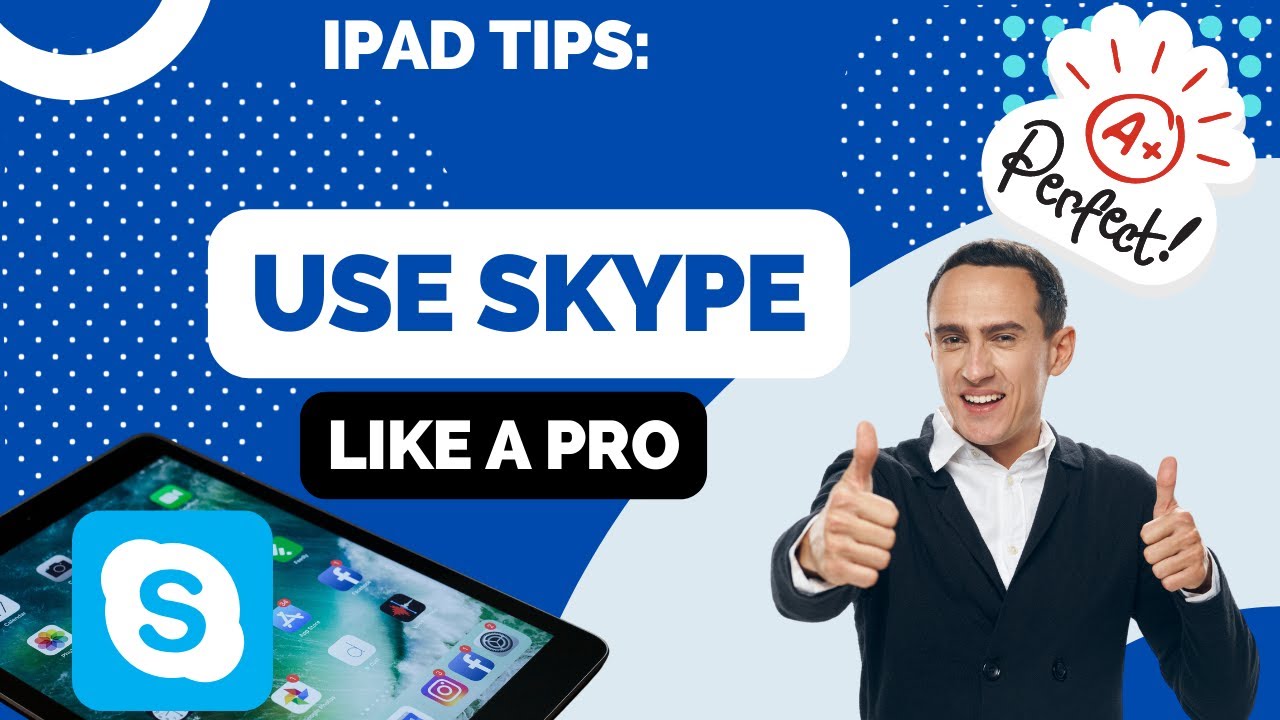 Como usar o skype no ipad 1