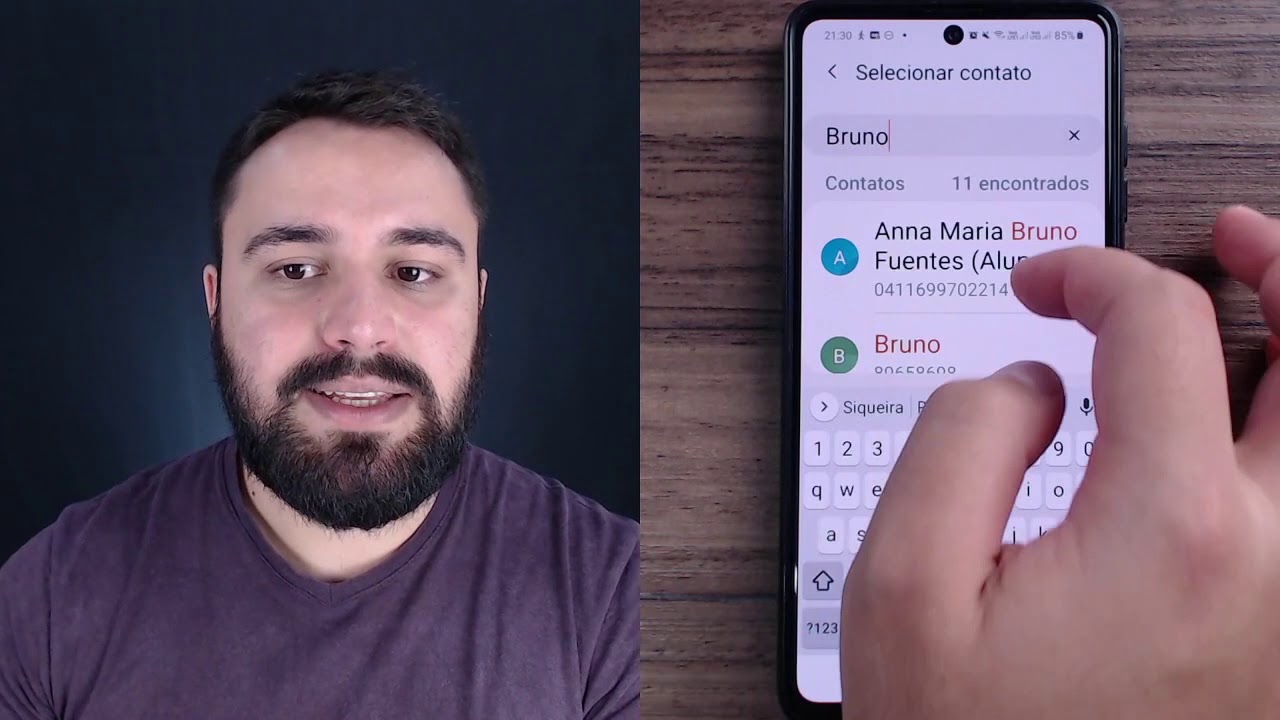 Como discar rapidamente para o seu contato no android 1