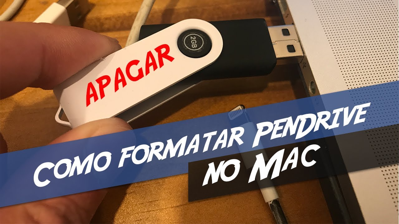 Como formatar seu pendrive no mac os 12