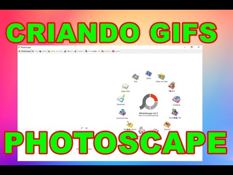Como fazer um gif usando o photoscape 1