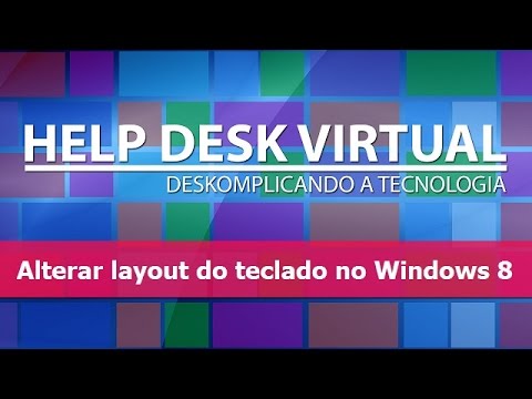 Como alterar o layout do teclado no windows 8 1