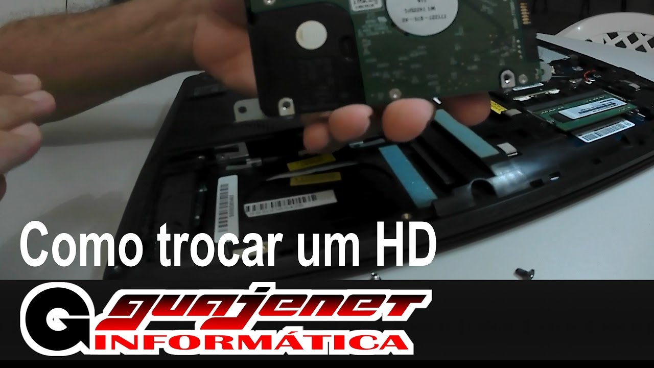Como trocar o hd de um notebook 3