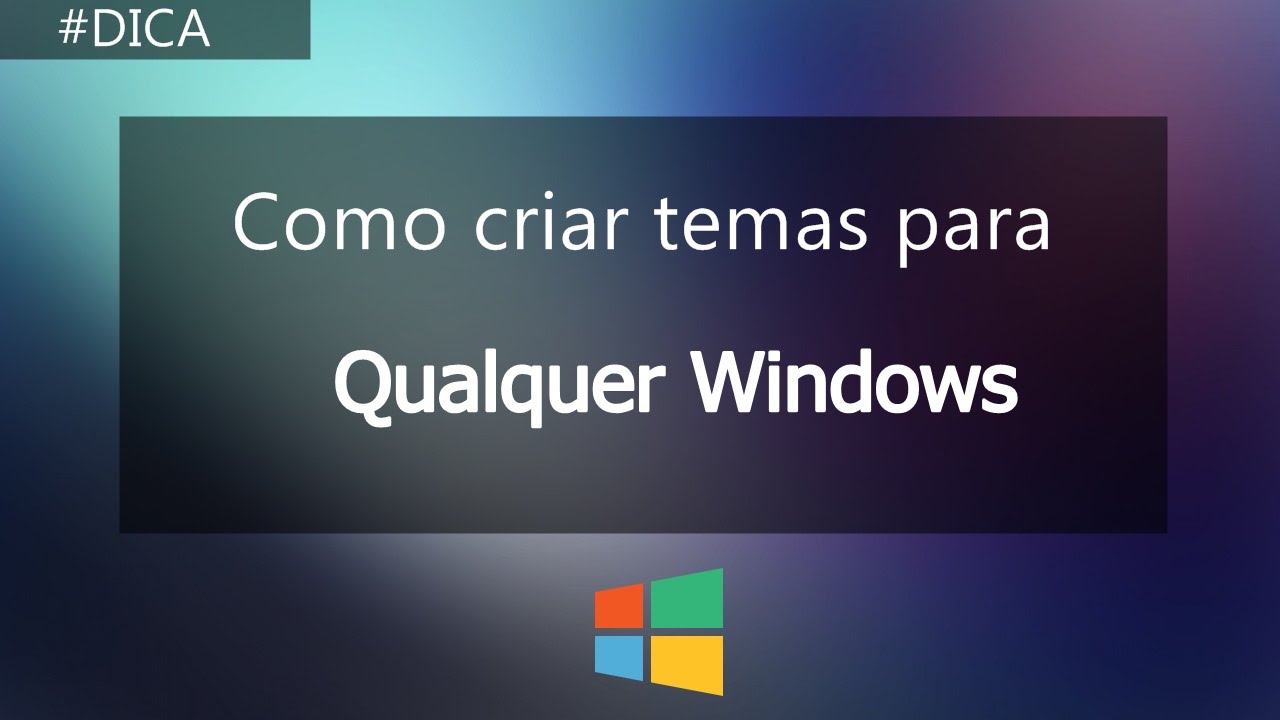 Como criar temas no windows 8 9