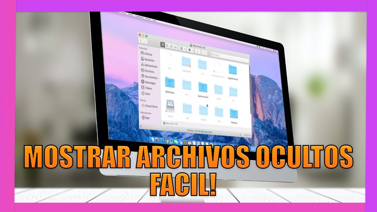 Como exibir arquivos ocultos no finder 1