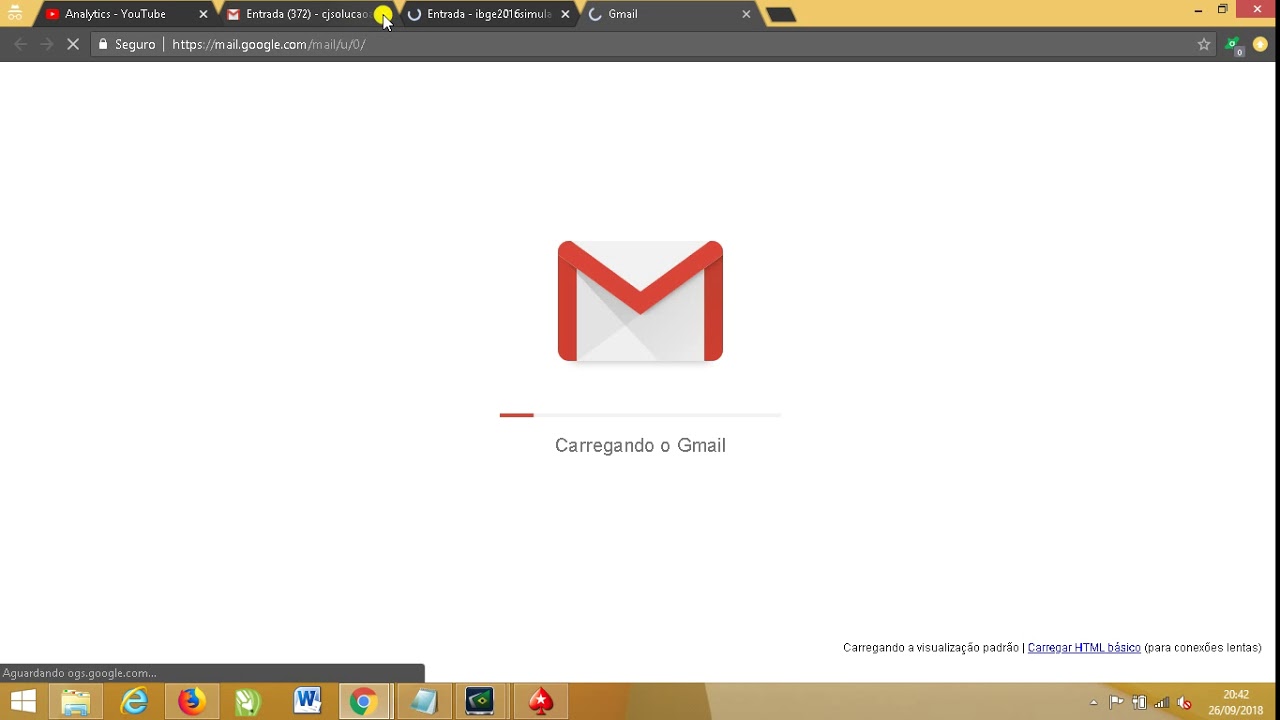 Como abrir varias contas do gmail no mesmo navegador 1