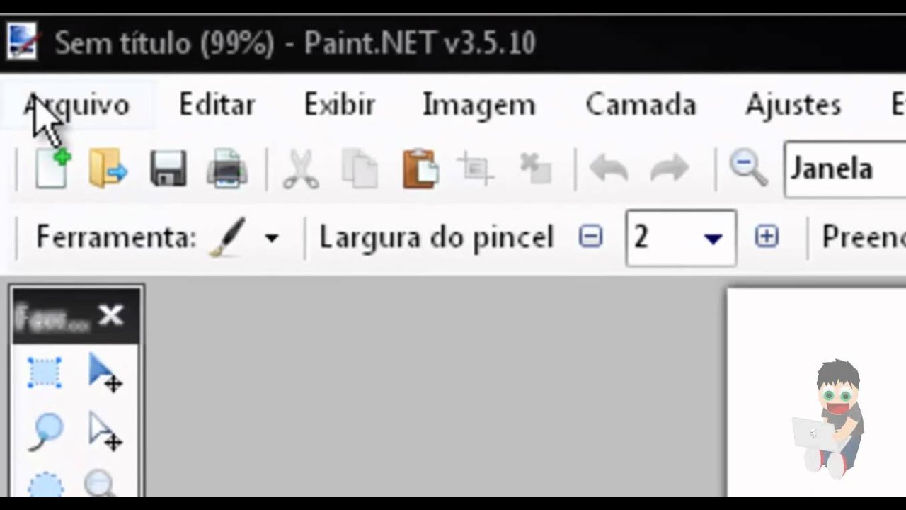 Como corrigir olhos vermelhos no paintnet 1